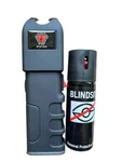 New Blindsite Shock'em Drop'em Stun Gun W/ Powerful Pepper Spray Combo. Fixed Price $24.95.