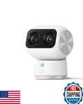 Eufy Security Indoor Cam S350, 4k Uhd Dual Camera, 8x Zoom, 360 Ptz, Ai, Wi-fi. Fixed Price $144.43.