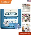Washing Machine Cleaner Tablets Deep Clean Washer Descale, Laundry Tub Clea.... Fixed Price $9.99.