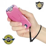 Mini Pink Stun Gun With Flashlight, 16.5 Million Volts, Holster Included!. Fixed Price $22.95.