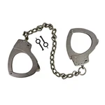Smith & Wesson 350121 Model 1900 Chain-linked Leg Irons, Satin Nickel. Fixed Price $53.61.