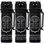 Police Magnum Pepper Spray Usa Self Defense Maximum Strength 3 Pack 3oz Flip Top. Fixed Price $29.99.