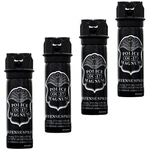 4 Police Magnum Pepper Spray 3oz Safety Flip Top Stream Self Defense Protection. Fixed Price $31.95.