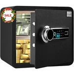 Tenamic Biometric Fingerprint Safe Box 1.41 Cuft Security With Induction Lig. Fixed Price $524.99.