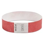 Sicurix Security Wristbands, Sequentially Numbered, 10" X 0.75", Red, 100/pack. Fixed Price $19.67.