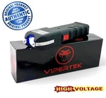 Vipertek Vts-989 High Quality Rechargeable Stun Gun 700bv / Led Light Heavy Duty. Fixed Price $29.88.