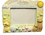 Photo Frame Baby Boy Animals Rainbow Christian Nursery Decor 6"x4" Picture 711. Fixed Price $22.99.