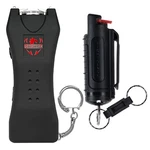Fightsense Safety Combo: Led Stun Gun With Strong Pepper Spray. Fixed Price $19.95.