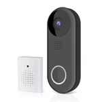 Feit Smart Home Black Plastic Wired Smart-enabled Video Doorbell. Fixed Price $68.15.