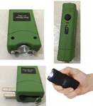 911 Police 60 Mv Rechargeable Led Stun Gun Holster Green Walker Jogger Safety. Fixed Price $30.93.