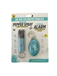 Compact Pepper Spray, Keyring With Led Light And Personal Alarm.guard Dog. Teal. Fixed Price $14.40.