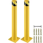 Safety Bollard, 36 Inch Height Bollard Post, 4.5 Diameter Steel Pipe. Fixed Price $89.00.