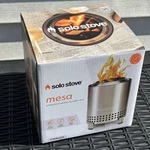 Solo Stove Mesa Stainless Steel Tabletop Fire Pit - New In Box. Fixed Price $43.44.