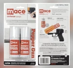 2 Mace Police Pepper Gun Spray Refill Oc Cartridge Pack Kit 4" Invisible Uv Dye. Fixed Price $34.75.