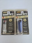 Lot Of 2 Sabre Defense Pepper Spray With Attachment Clip, Pepper, Tea Gas, Dye. Fixed Price $17.77.