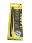 Rite In The Rain No. 97b All-weather Blue Metal Clicker Pen. Fixed Price $16.50.