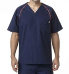 Carhartt Ripstop C15308 - Men's V-neck Raglan Scrub Top Blue Or Black. New!. Fixed Price $29.50.
