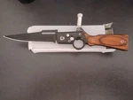 Ak47 Gun Shape Outdoor Pocket Tactical Survival Folding Knife With Led Light. Fixed Price $20.00.
