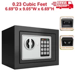 Goldenkey Small Safe Box W Keys & Code, Digital Mini Home For Cash &jewelry. Fixed Price $37.12.