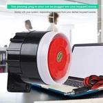 120db Dc 12v Mini Red Wired Horn Siren Sound Alarm System Warning. Fixed Price $8.42.