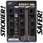 Streetwise Sticky Gel Pepper Spray - 3 Pack 1/2oz Flip Top Keychain Self Defense. Fixed Price $21.99.
