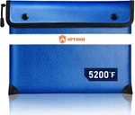 Upgraded Fireproof Document Bag - 5200f Heat Insulated, 14.2"x11" Mone. Fixed Price $32.93.
