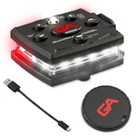 Guardian Angel Micro Series Safety Lights, All White Front & Red Rear Recha.... Fixed Price $91.45.