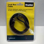 Snapsafe Lock Box Cable, 75280 Fits All Metal Models. Fixed Price $19.87.