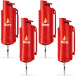 4 Pack Burn Pepper Spray Keychain 0.5oz Police Strength Oc Self Defense Red. Fixed Price $18.95.