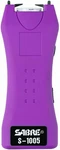 Sabre Compact Powerful 1.6 C Stun Gun Purple With Flashlight & Case S-1005-pr. Fixed Price $18.59.