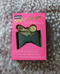 Nwt Blingsting Ahh!-larm Black Glitter Bow 115 Decibel Alarm Light Keychain. Fixed Price $14.85.
