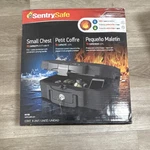 Sentrysafe H0100 Small Chest Fire & Water Resistant Safe Key Lock Carry Handle. Fixed Price $44.99.