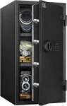 Tigerking Fireproof Safe,3.47 Cubic Feet Home Safe Box, Large Steel Digital. Fixed Price $354.19.