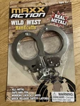 Maxx Action Wild West Handcuffs With 2 Keys Real Metal Ages 8 & Up. Fixed Price $15.00.