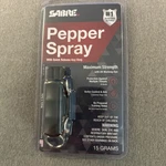 Sabre Red Pepper Spray With Quick Release Key Ring - Black. Fixed Price $10.00.