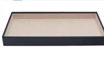 Wolf 1.5" Vault Standard Tray, Black - Stackable Vegan Leather Exterior New. Fixed Price $40.99.